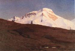 Albert Gos The Breithorn,Seen from Zermatt oil painting picture